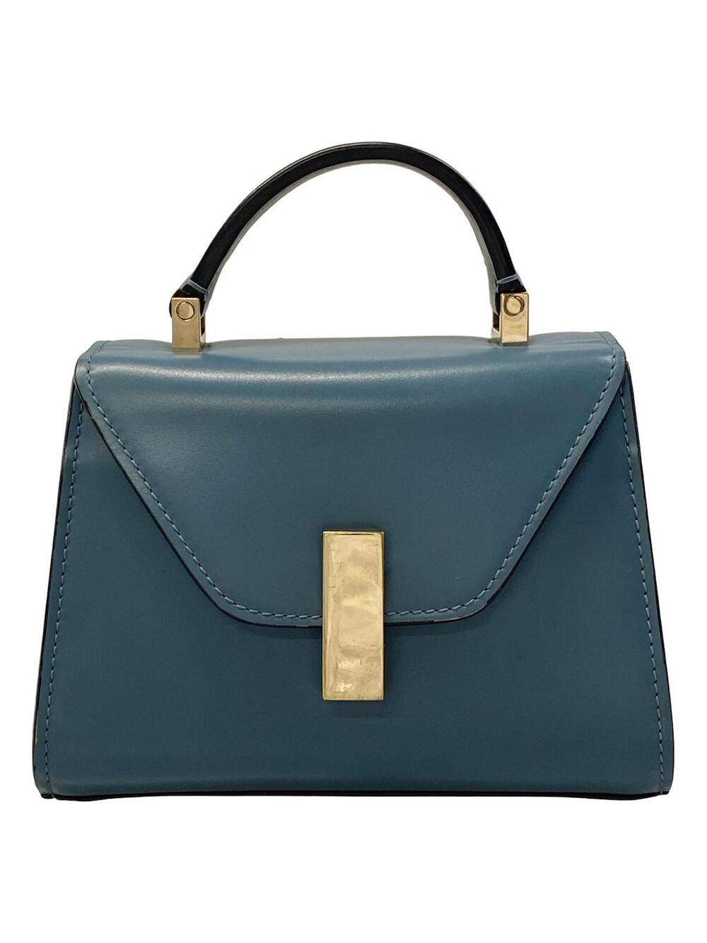 Valextra Ijide Micro Blue Leather #363423V11B